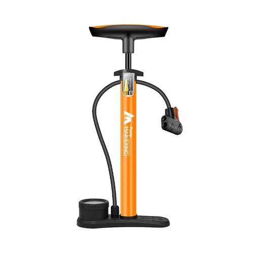 Dunlop floor bike pump with - pump,