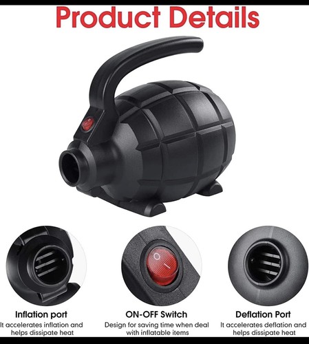 Electric air track pump for - track,