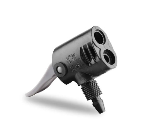 Duel head pump adaptor double - adaptor,