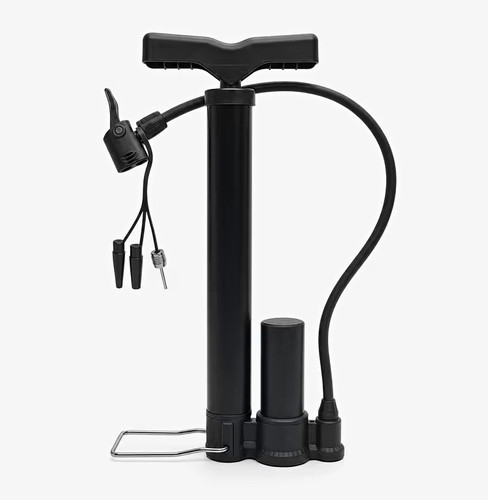 Black floor track - black, bike
